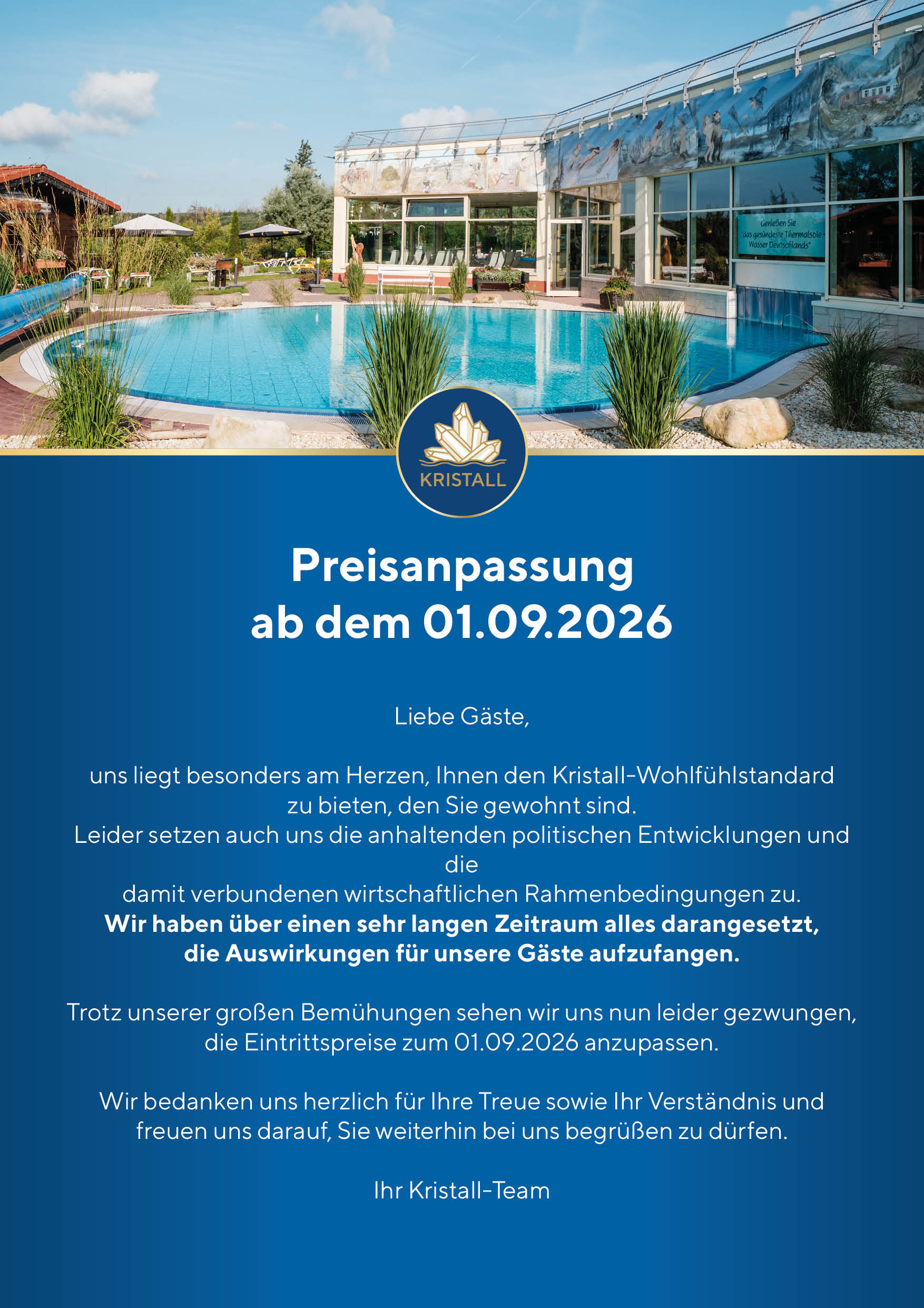 Preisanpassung